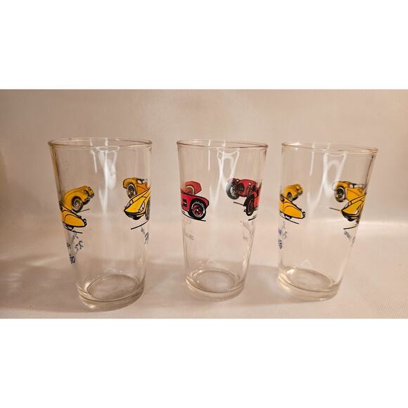 Set Of 3 Jaguar & Cunningham Glasses - Picture 2 of 5